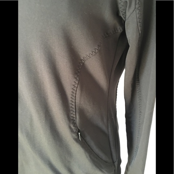Layer 8 Jackets & Coats Black Zip Up Workout Jacket With Zip